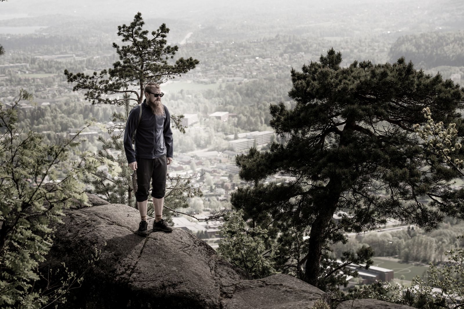Hipster at Kolsåstoppen
